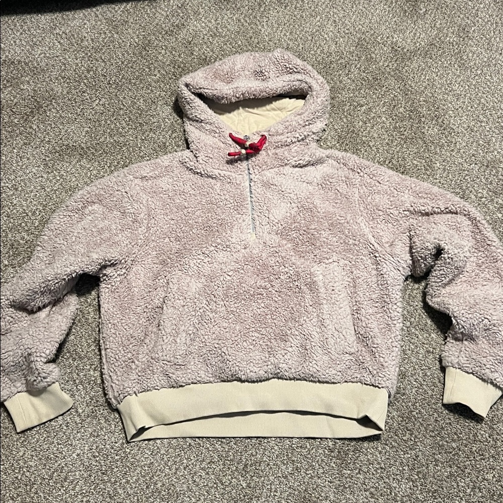 lululemon hooded fleece 1/4 zip 10